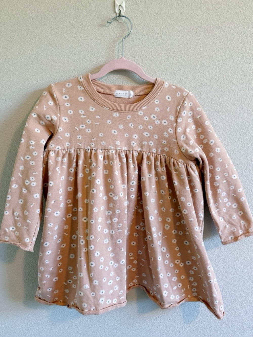 Jamie Kay Daisy Sweatshirt Dress | Size 4Y